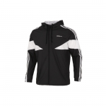 Adidas Colorblock Kootud Tuulejope Kapuutsiga Jakk Meeste &Uuml;ler&otilde;ivad Must GP5709 XXL