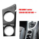 Tassihoidja BMW E81 E82 E87 E88 1. seeria 120i 2004-2011 RHD auto veetassi hoidja sisemuse keskkonsooli panipaik Bright black