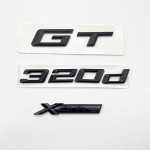Uus font GT 320d XDrive ABS numbrite t&auml;htembleem BMW 3. seeria E90 E46 F30 auto pagasiruumi logo kleebis GT 320d XDrive