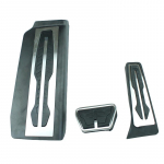 Gas Fuel Brake Footrest Foot Rest Pedal Plate Pad Cover AT FOR BMW 7 Series G11 G12 2016 2017 Touring gas Foot Brake Pedal Pad 2pcs