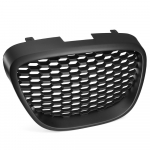 Front Kidney Honeycomb Grille for Seat Leon MK2 1P 2006-2009 Hood Grill Matt Black Replacement Grill Exterior Car accessories matt must v&auml;rv