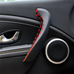 Auto Vasakpoolne Sisemine Uksek&auml;epide Renault Megane 3 2008-2016 Ukse K&auml;etoe Sisemine K&uuml;lgklamber Autotarvikud Must-A02G Color A Left