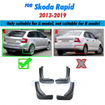 Auto porilapatsid Skoda Rapid Spaceback Luukp&auml;ra jaoks 2013- Porilapatsid Pritsmekaitse Porikaitsmed Tarvikud 2015 2016 2017 2018 2013-2019