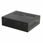 A10 Mini PC korpuse tugi MATX emaplaadi &scaron;assiile HTPC-le koos t&auml;iustatud jahutusega kodukontori arvutile must
