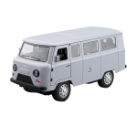 1/18 UAZ Traveler Sulamist Kaubik Auto Mudel Valatud Metall Maastikuautod Auto Mudel Simulatsioon Heli Valgus Kogumine Laste M&auml;nguasi Kingitus hall v&auml;rv
