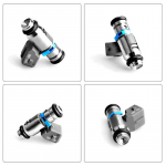 4Pcs Fuel injector for CITROEN SAXO FIAT BARCHETTA BRAVA MAREA PUNTO STILO PEUGEOT 106 IWP006 75112006 198499 60657179