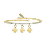 Bracelet bijou &ndash; Lux Bangles &ndash; Tr&egrave;fle &agrave; quatre feuilles