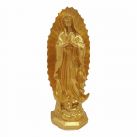 Vaik Neitsi Maarja Kuju Katoliiklus Armu Kuninganna Vaikne Madonna Kuju Protestantism Palve Usuline Kipsist Ornament kuld