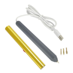 DIY Kuumfooliumpliiats USB Kuumfooliumstantsimise Reljeefpliiats Joonistamiseks Kirjutamiseks Komplekt 1 gray