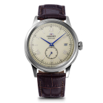 Orient Bambino Automaatne Jaapani elevandiluu v&auml;rvi kellaga, Mehaaniline, Tootja garantii, RN-AP0105Y, Meeste, elevandiluuvalge