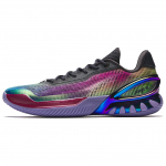 Anta Zap 3 Cushioning, Wear Resistant Low top Front Fork Carbon Plate Basketball Shoes Men's Gray White Red 912531110Q-4 42