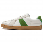 Li Ning Abrasion Resistant, Lightweight, And Breathable Low top Skateboard Shoes Men's White Green AGCS289-1 41.5