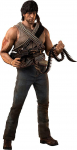 Rambo First Blood John Rambo John skaala POM ABS PVC v&auml;rvitud tegevuskuju 1/6 [Rambo 1/6 Rambo] 1/6 & & roheline