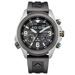 Citizen Promaster Veekindel LAND Series Uretaan Must Kell P&auml;ikesej&otilde;ul t&ouml;&ouml;tav Eco-Drive Analoog-Digitaalne Meeste JV1007-07E must