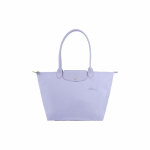 Longchamp Le Pliage Green H&otilde;bedane Metallist Riistvara Nahast L&otilde;uendist K&auml;e-&otilde;lakott Naiste kotid Hele-sinine 1899919P79 Basic Set (Bag)