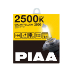 PIAA Auto Halogeenlamp H4 2500K P&auml;ikeses&otilde;iduki Kontrolliks N&auml;htav ja 12V Garantii alla HY101 (Pia) Esituled/Udutuled, Kollane, Vastav,