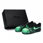 Nike Air Force 1 07 811 Tootmine, Hull Graffiti Roheline, Spetsiaalne Kingakarp Madal L&otilde;ige Rula Kingad Unisex CW2288-001(Team80-S-BOX) 39