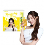 TEAZEN Kombucha 30 pulka TWICE fotokaartide v&auml;ljaanne | Korea joogisegu juhusliku fotokaardiga LEMON