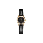 Casio Standard Enticer Seeria Retro &Auml;ri Veekindel Kvartsmehhanism Ehtne Nahkrihmaga K&auml;ekell Naiste kellad Must LTP-1094Q-1A Regular Watch Box,Black Dial