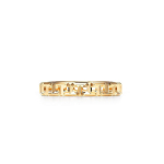 Tiffany & Co. Tiffany T seeria True Narrow 3,5 mm 18K kulds&otilde;rmus Unisex s&otilde;rmused Kollane GRP10581 4.5