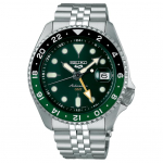 Seiko SKX Seeria 100M Veekindel Automaatne Manuaalne Mehaaniline Liikumine Roostevabast Terasest Rihmaga K&auml;ekell Roheline Tihv Meeste k&auml;ekellad SSK035 Green Dial