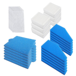 6 komplekti 787241 Puhastusfiltri tarvikud tolmuimejatele Thomas Aqua + Multi Clean X8 Parquet, Aqua + Pet & Family white