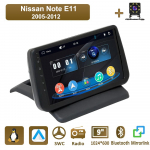 Icreative Auto Raadio Multimeedia MP5 M&auml;ngija Peaseade Stereo BT Nissan Note E11 2005-2012 jaoks must