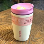 Owala SmoothSip liuguriga 12oz termokruus Spordiveekruus Autohoidik Kohvikruus Jahutav Kaasaskantav roostevabast terasest kruus kirss