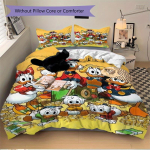 3 tk Pardi Lood Perekonna Voodipesu Komplekt 1 Pehme Tekikate + 2 Padjap&uuml;&uuml;ri, Masinpestav Sobib K&otilde;ikideks Hooaegadeks S040 250x220cm