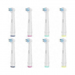 8 tk Interspace hambaharja otsikuid Braun Oral B elektrilistele hambaharjadele, ideaalsed hammastevahede, sildade ja implantaatide puhastamiseks