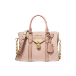 Michael Kors Nouveau Hamilton MK Hamilton Vintage Monogrammi Logoga Kett-Ristkorral K&auml;ekott V&auml;ike Naiste k&auml;ekotid Roosa 30F9G0HS1B-857 Basic Set (Bag+Dust Bag)