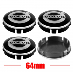 4 tk 64 MM Auto Velje Keskkatte Rummu Kate Embleem auto Tarvikud Volvo Rdesign AWD C30 C70 S40 S60 S70 S80 S90 V40 V50 XC60 jaoks
