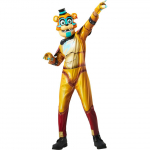 Rubie's Laste Five Nights at Freddy's Glamrock Freddy kost&uuml;&uuml;m Nagu Sh