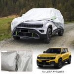 210T Pol&uuml;ester JEEP AVENGER CHEROKEE COMMANDER COMPASS GRAND CHEROKEE PATRIOT RENEGADE WAGONEER jaoks Veekindel Autokate UV-vastane