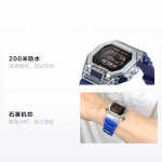 CASIO GBX-100 seeria 200 meetrit veekindel Kvarts meestele ja naistele, must sihverplaat GBX-100S-2JF must