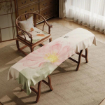 Loote Mustriga T&scaron;illokatted Hiina Stiilis Guzheng Tolmukate Klaver Etniline Pill Universaalne Kaitsja T&scaron;illoko Tarvikud 65x140cm