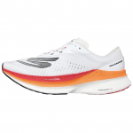 Skechers Aero Razor Mugavalt istuvad jooksutossud Meeste toss Valge Oranž Punane 246240-WBO 44