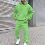 Meeste ja naiste t&auml;navakunstiline sametine kapuutsiga tr&uuml;kitud dressipluus/hoodie ja p&uuml;ksid komplekt S punane