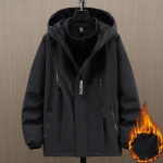 Suur suurus 10XL 12XL jope meeste kolm-&uuml;hes eemaldatav s&uuml;gis-talvine pluss sametist paks jope rasv pluss suurus talvine soe jope XXXXL