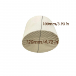 1 tk 120-100 mm Keraamiline soojusvaheti s&uuml;damik K&auml;rgstruktuuriga keraamiline soojussalvestuss&uuml;damik Kvaliteetsed soojusvahetid 1 pcs
