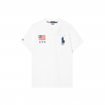 Polo Ralph Lauren Big Pony Tikitud L&uuml;hikeste Varrukatega Polo S&auml;rk Slim Fit Naiste topid 211711308-003 XL