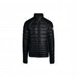 Canada Goose HyBridge Seeria P&otilde;hiline Tuulekindel Veekindel Logo &Uuml;hev&auml;rviline Seisukrae T&otilde;mblukk Soonikkoes Puhverjakk Unisex &Uuml;ler&otilde;ivad Must 2714M-61 XL