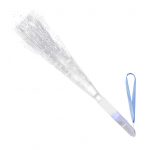 120 tk helendavat pulka, valge, 3 valgusrežiimi, kiirguseta, patareitoitega LED-kiudoptilised pulgad peoks, pulmadeks