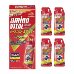 Amino Vital Ajinomoto Amino Shot T&auml;iuslik Energia Greibi maitse Aminohapped 2500mg Alaniin Proliin Toitev Želee Kaasaskantav 45g (x 4)