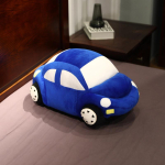 1 tk auto pl&uuml;&uuml;sist m&auml;nguasi, armas t&auml;idisega kohev autoviskepadi Baby Kids Kodusisustus poisi m&auml;nguasi s&uuml;nnip&auml;evakingitus lastele 30cm blue