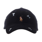 Polo Ralph Lauren Logo Disain Puuvillane Nokkm&uuml;ts Unisex Paaristiil Must 211955289001-black must