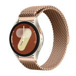 Paks rihm Samsung Galaxy watch 7/6/5/4/classic/5 Pro/s3 44mm jaoks Milanese loop K&auml;ev&otilde;ru Correa Huawei gt 3 4 5 20mm 22mm Rihmad Galaxy 5 40mm 44mm roosa kuldne v&auml;rv