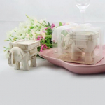 Wedding Favor Home Decor Lucky Elephant Tea Light k&uuml;&uuml;nlahoidja k&uuml;&uuml;nlajalg One Size