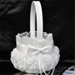 Romantiline Rose Love Bowknot satiin pulmatseremoonia peo lillet&uuml;druku korv