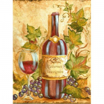 HC 5D DIY Teemantmaal t&auml;isruudukujuline punane vein Teemanttikandid Rhinestone Pilt Teemant 20*30 cm